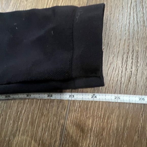 Spanx Look At Me Now Women's Leggings Black Sz L Double Layer Waistband Smooths - Picture 4 of 8